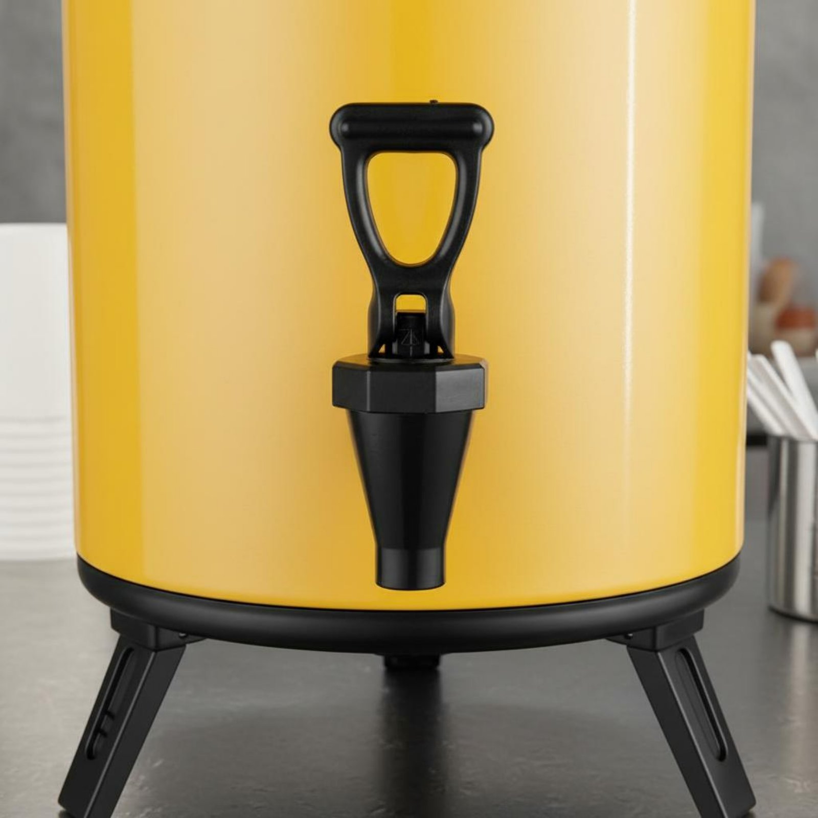 Cold Drink Dispenser - Термос для молочного чая с ручкой,