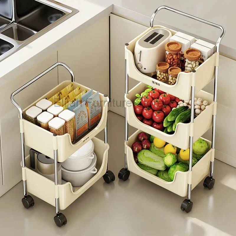 Commercial Kitchen Ceiling - Кухонная тележка-стеллаж на колесах, напольный многоярусный