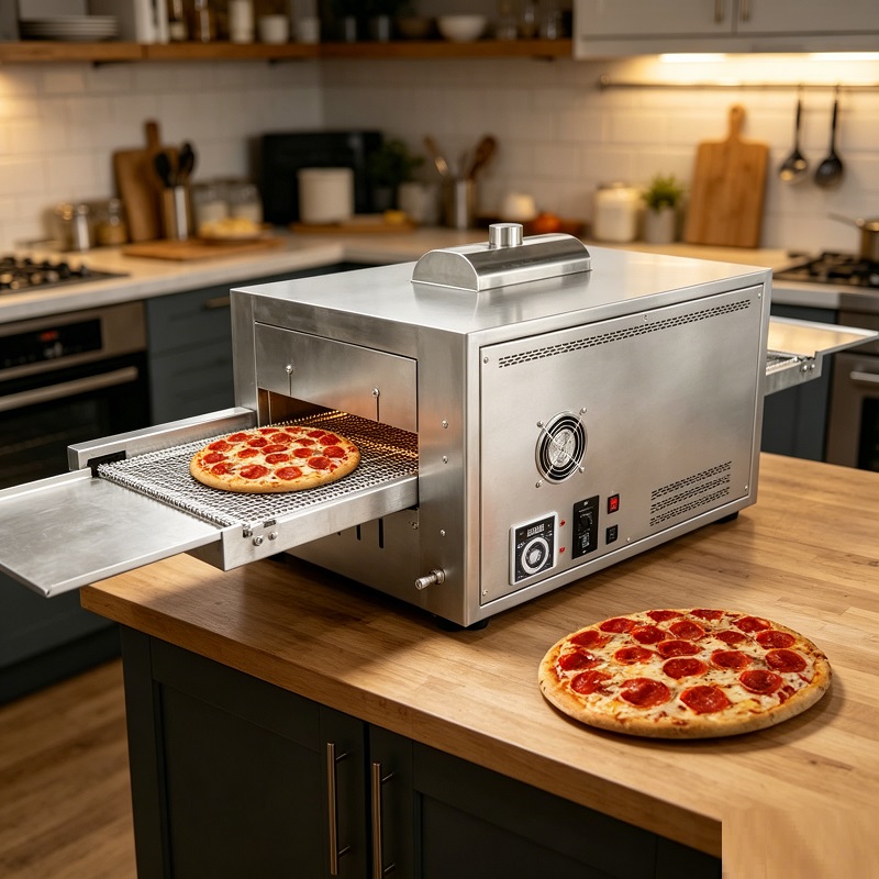 Pizza Conveyor Oven - Промышленная газовая печь для пиццы с