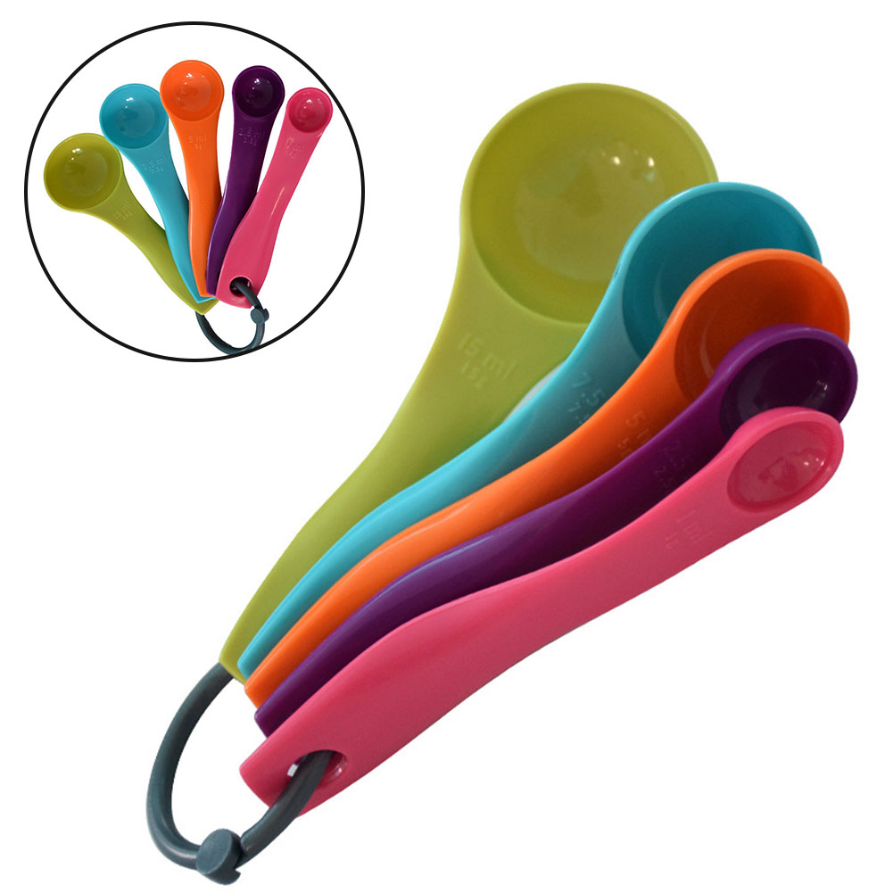 Commercial Kitchen Products - 5 шт., красочная ложка для соли
