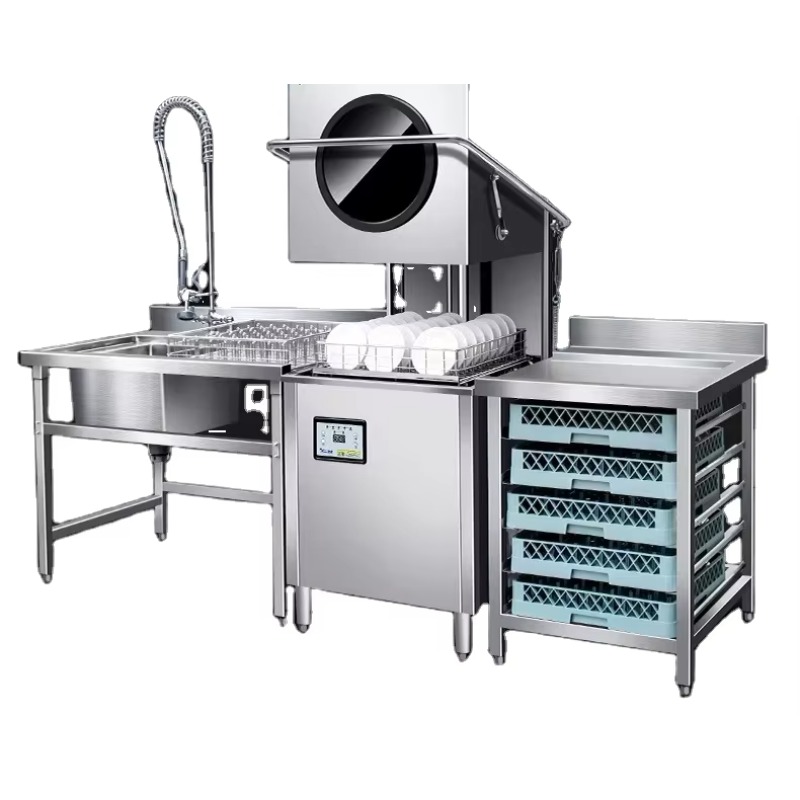 Commercial Kitchen - Профессиональная электрическая посудомоечная машина для ресторанов,