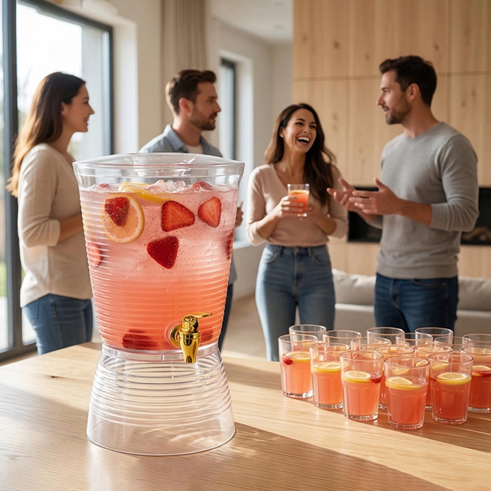 Cold Drink Dispenser - Диспенсеры для напитков для вечеринок, 6-литровый