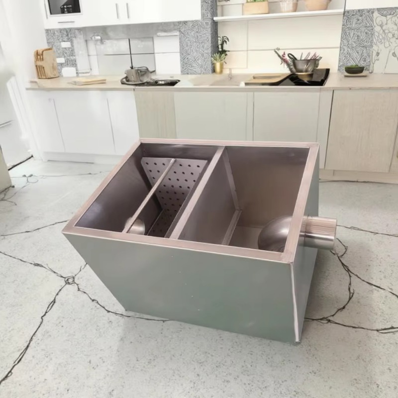 Commercial Kitchen Grease Trap - Новая кухонная смазочная ловушка из нержавеющей