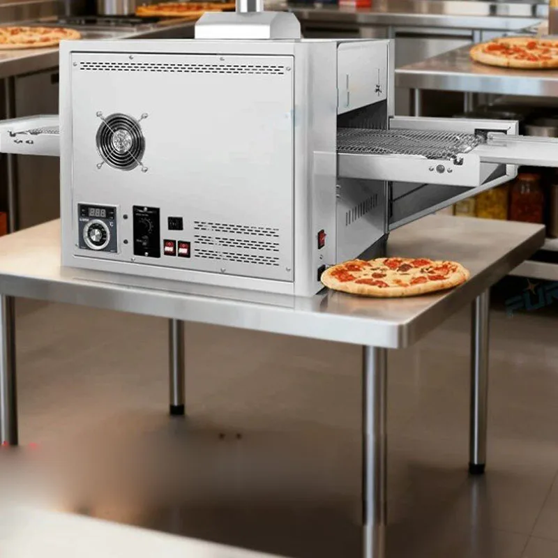 Цифровая конвейерная печь для  – обзор и цена Pizza Conveyor Oven