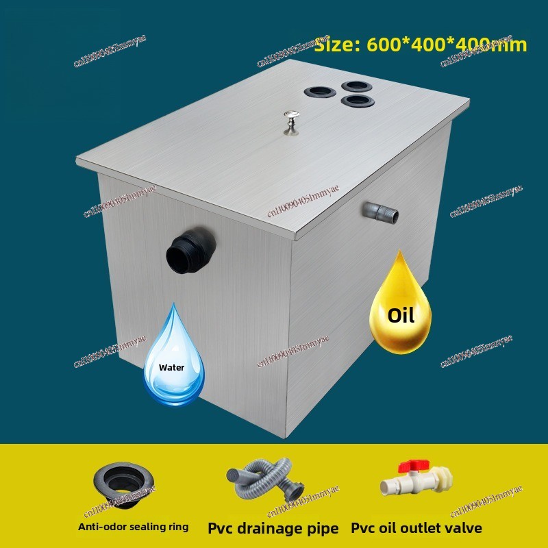 Сепаратор жира и воды из нержа – обзор и цена Commercial Kitchen Grease Trap
