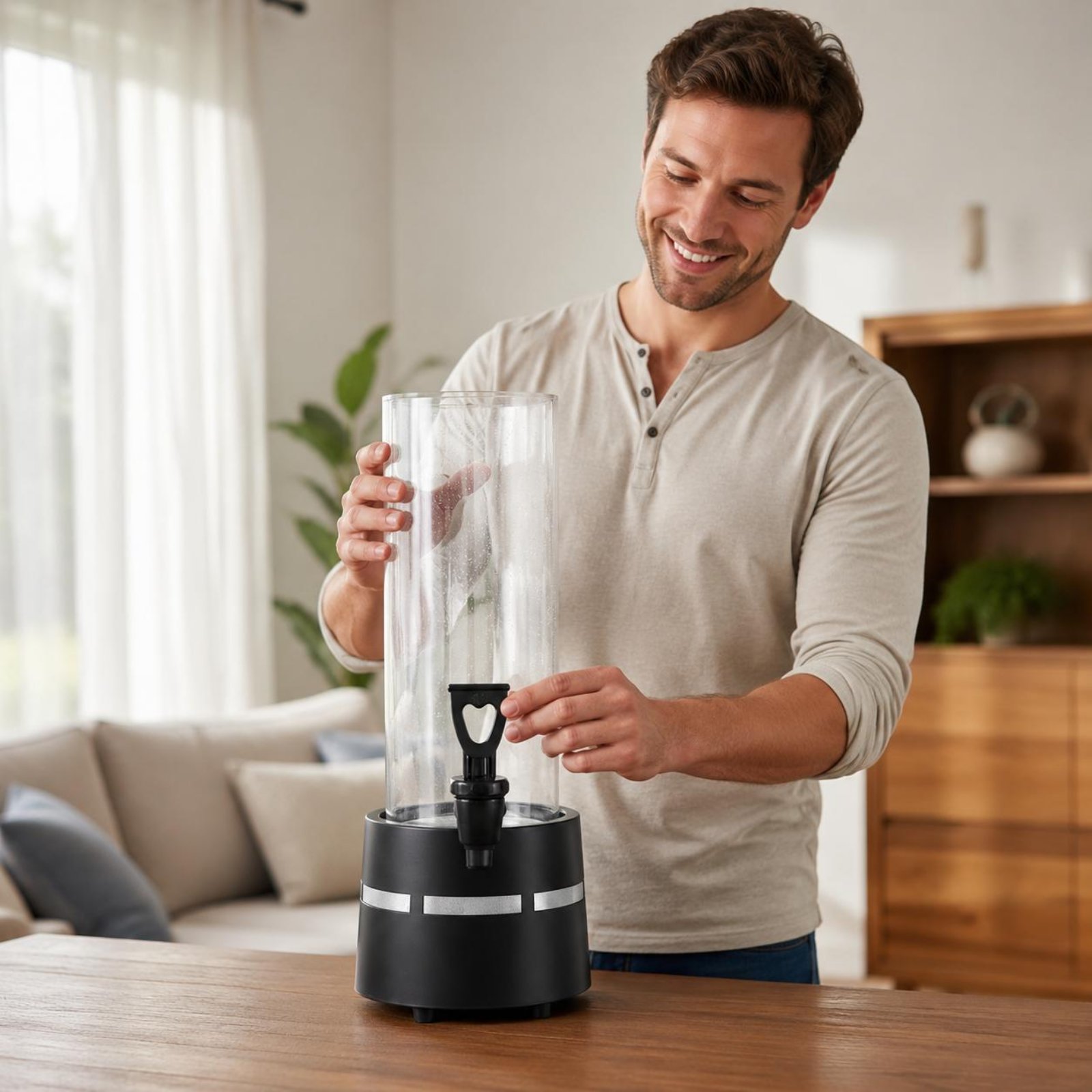 Светодиодный диспенсер для пив – обзор и цена Cold Drink Dispenser