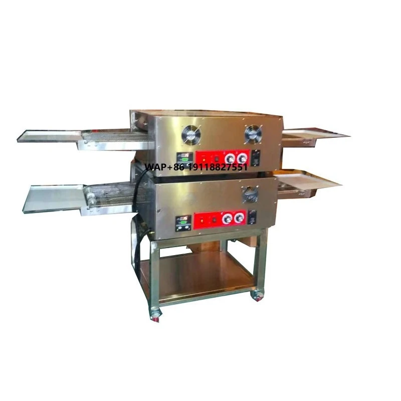 Двухуровневая газовая конвекци – обзор и цена Pizza Conveyor Oven