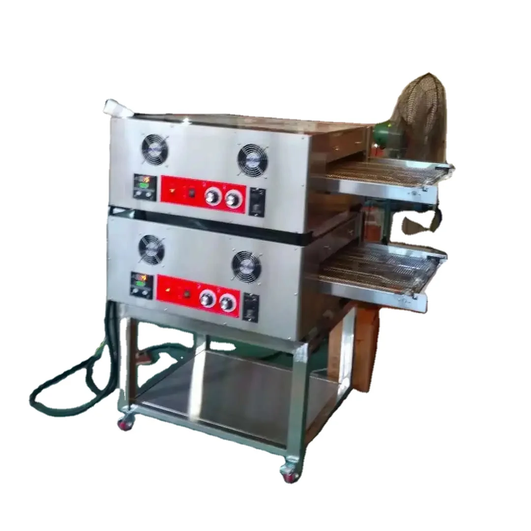 Двухуровневая газовая конвекци – обзор и цена Pizza Conveyor Oven