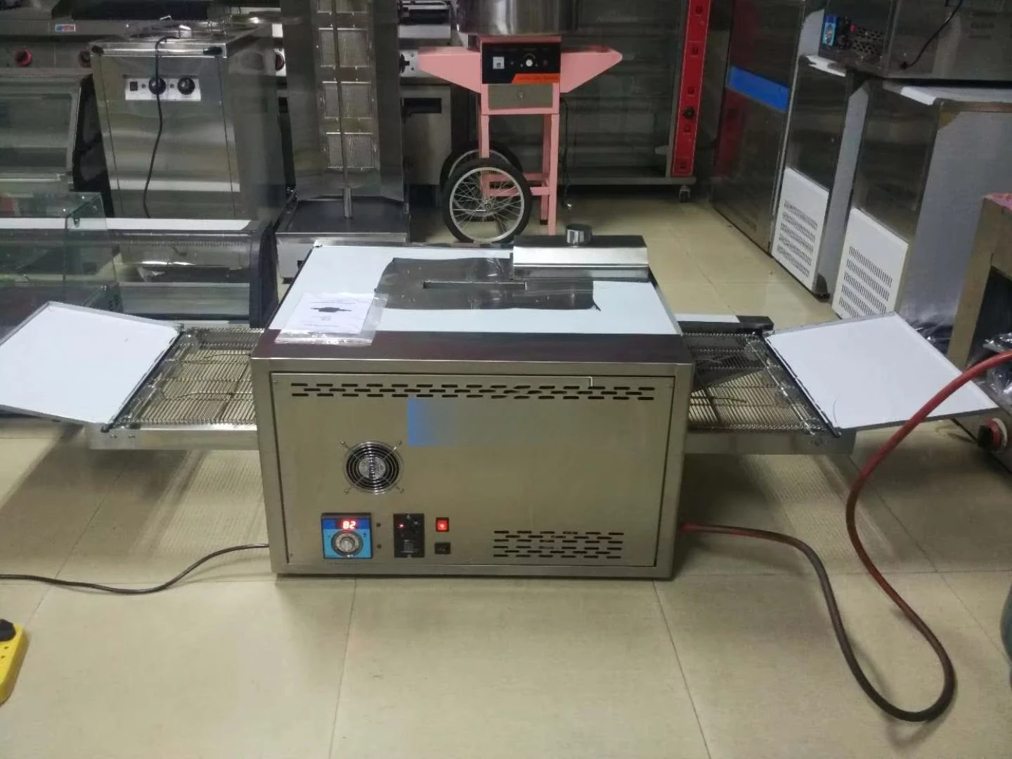 Двухуровневая газовая конвекци – обзор и цена Pizza Conveyor Oven