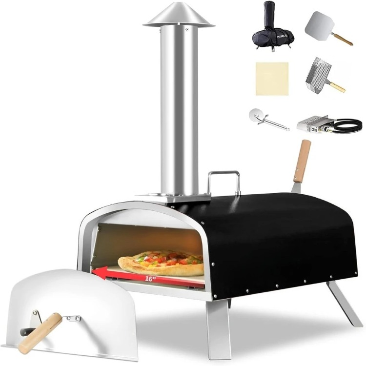 Уличная печь для пиццы 16 дюйм – обзор и цена Pizza Conveyor Oven