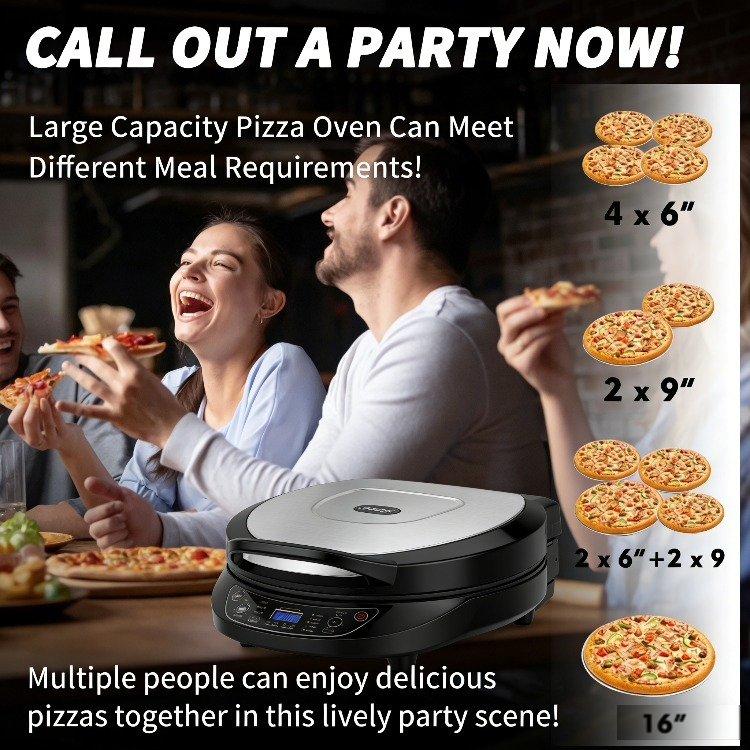 Уличная печь для пиццы 16 дюйм – обзор и цена Pizza Conveyor Oven
