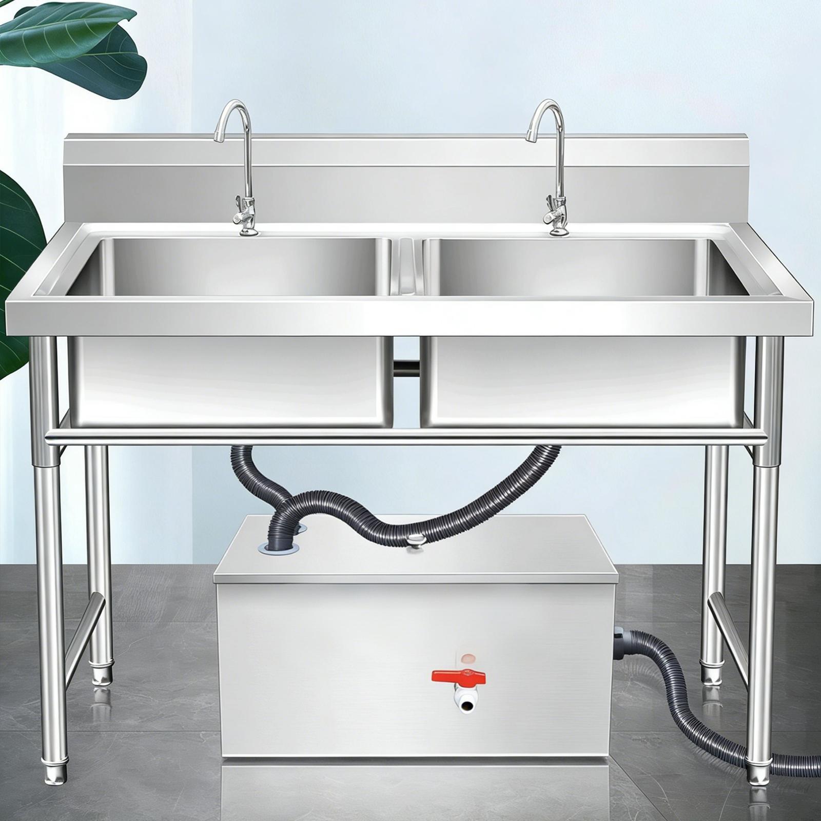 Фильтр-уловитель жира из нержа – обзор и цена Commercial Kitchen Grease Trap