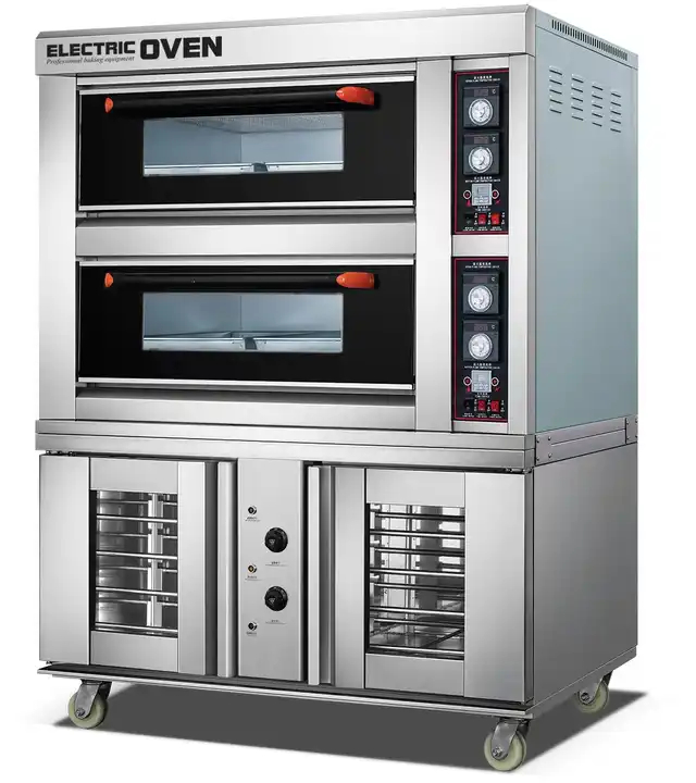 Коммерческая двухъярусная газо – обзор и цена Pizza Conveyor Oven