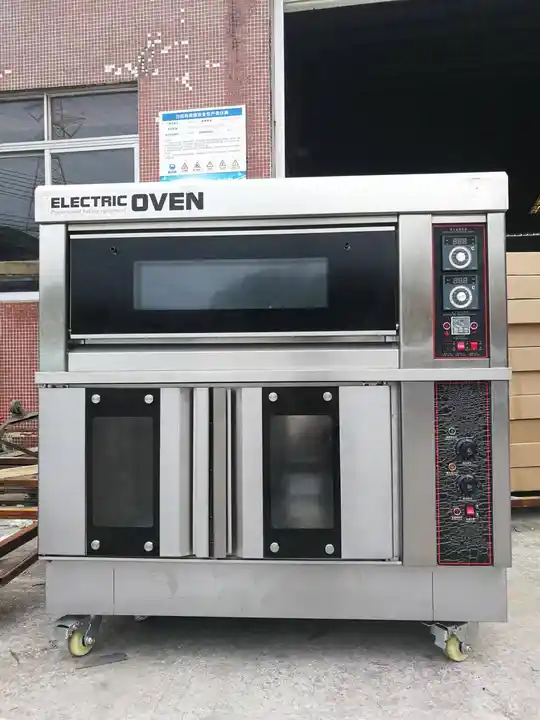 Коммерческая двухъярусная газо – обзор и цена Pizza Conveyor Oven