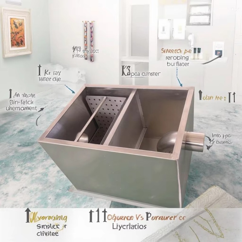 Новая кухонная смазочная ловуш – обзор и цена Commercial Kitchen Grease Trap